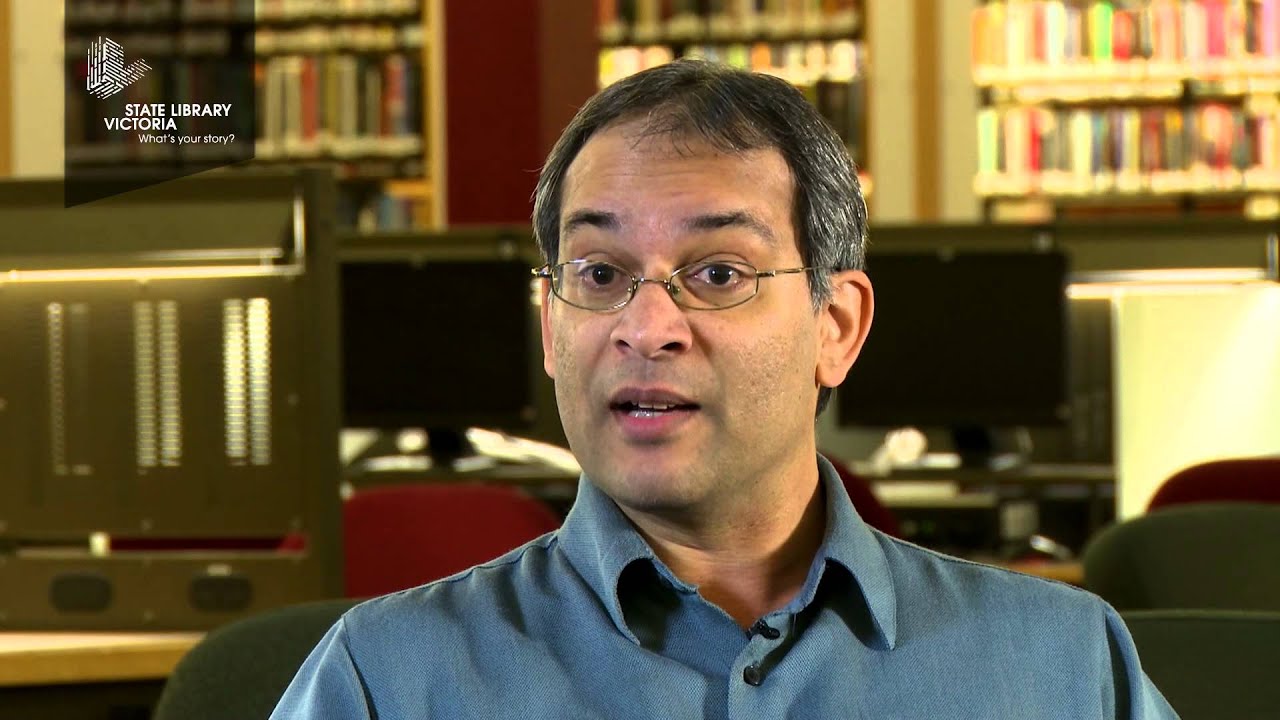 Laurie and Peter on the Library's collections