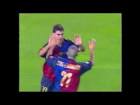Dani García Lara en el FC Barcelona. Años 1999-2003