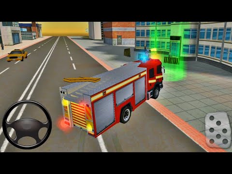 Fire Truck Driving Simulator 2020 - NY City FireFighter Emergency Services #5 - Android GamePlay