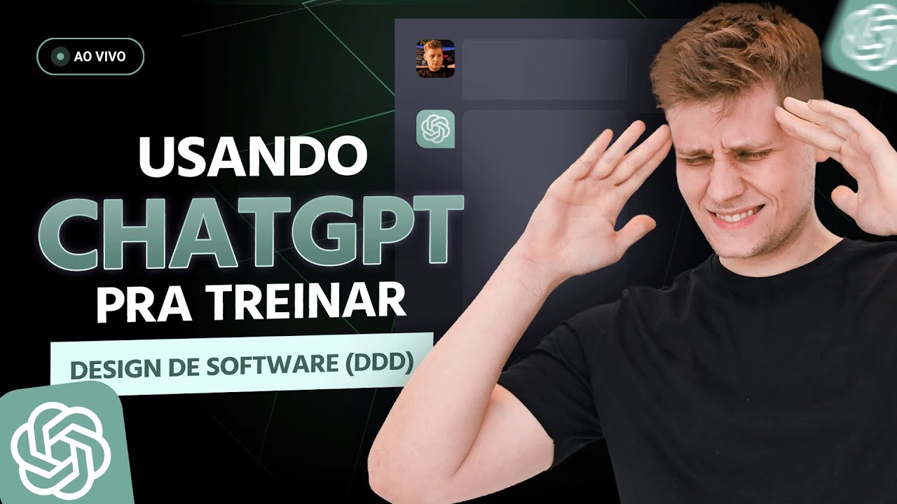 Usando ChatGPT pra treinar design de software (DDD)
