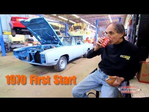 Dodge Coronet R/T 440 First Start - Big HP Dyno Pull