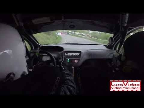 1° Rally Valli Oltrepo 2022 Guidi-Uberti 208 VTI Rally4 - Cameracar PS4