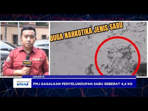 DITRESNARKOBA PMJ AMANKAN PENYELUNDUPAN SABU 4,4KG