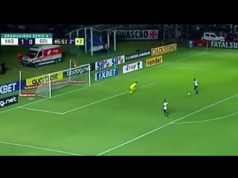 Ribamar perde mais um gol INCRÍVEL. Dessa vez foi contra o Goiás.