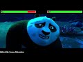 Kung Fu Panda 3 Final Battle with healthbars 1/2 (Halloween Special)