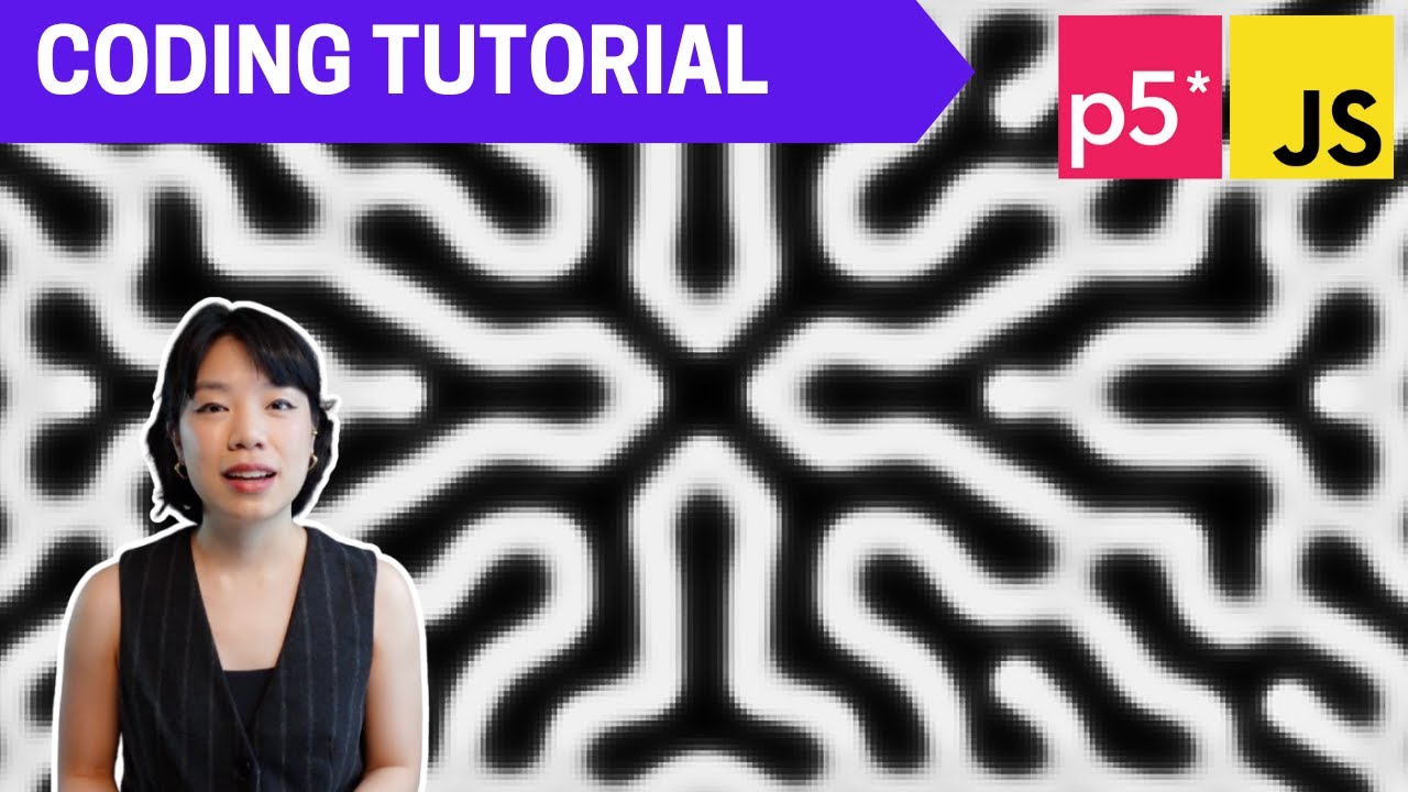 p5.js Coding Tutorial | Reaction Diffusion
