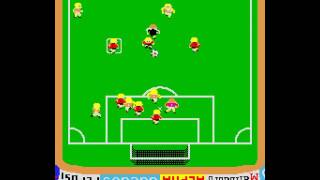 Arcade Game: Exciting Soccer II (1984 Alpha Denshi)
