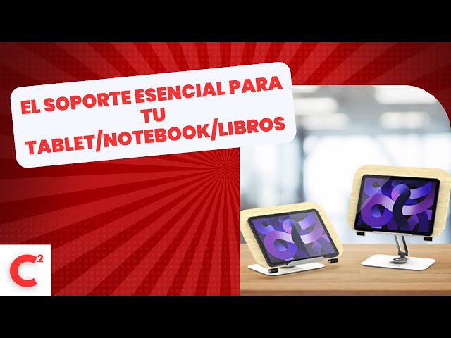 Vídeo relacionado con Soporte de Libro para Lectura, de aluminio y acrílico, soporte de mesa para libros de cocina, ajustable y plegable, también compatible con portátiles y tabletas