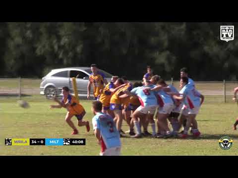2019 Group 7 Under 18s Round 6 Highlights - Warilla-Lake South vs Milton-Ulladulla