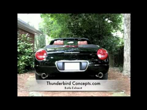 Ford Thunderbird Borla Exhaust for 2002, 2003, 2004, 2005