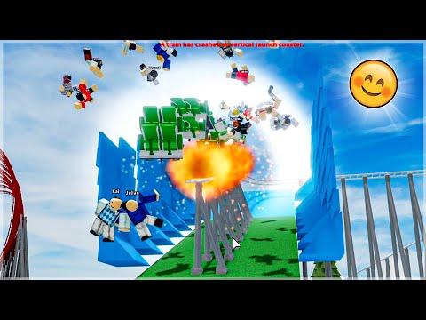 I Built a Very 💥Explosive💥Rollercoaster in Theme Park Tycoon 2