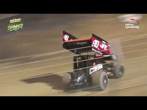 JUL14 PSH4 at TWW Cairns Speedway - Pro Sprintcar Heat 4
