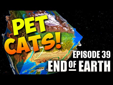End of Earth | Minecraft Modded Survival Ep 39 | PET CATS! :D (Steve's Galaxy Modpack)
