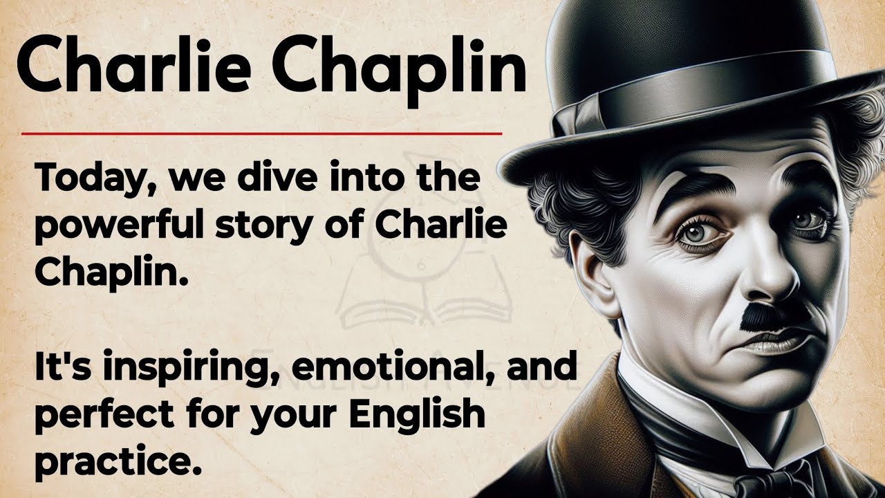 Charlie Chaplin: The Homeless Boy Who Became a Legend || Learn English Through Story Level 1 🔥