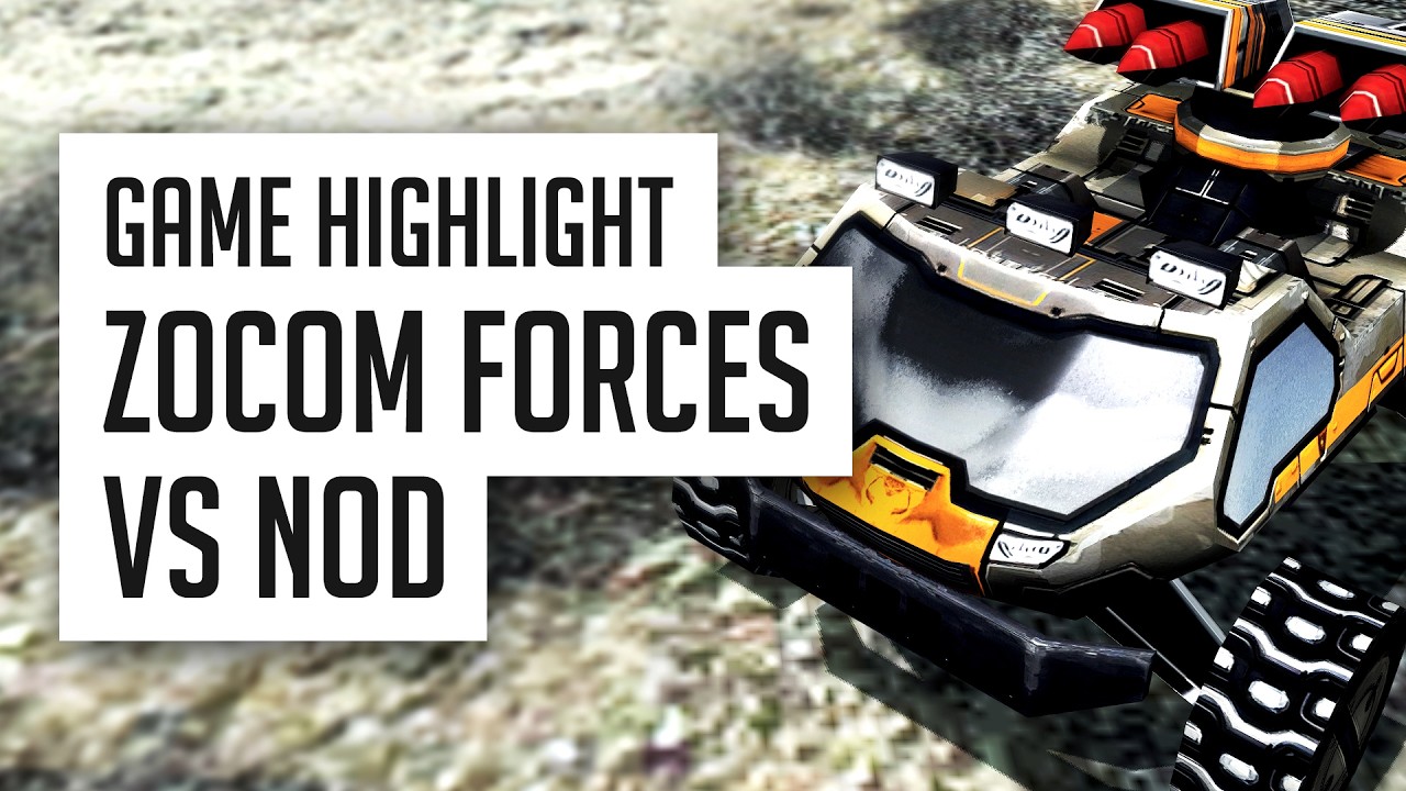 [C&C3: Kane's Wrath] Game Highlight - ZOCOM Forces vs. Nod! (& Skirmish AI  News)