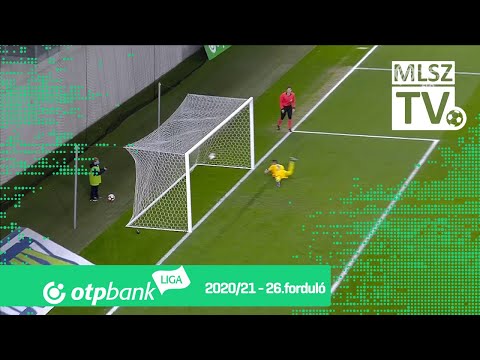 Mezei Szabolcs gólja az MTK Budapest – ZTE FC mérkőzésen