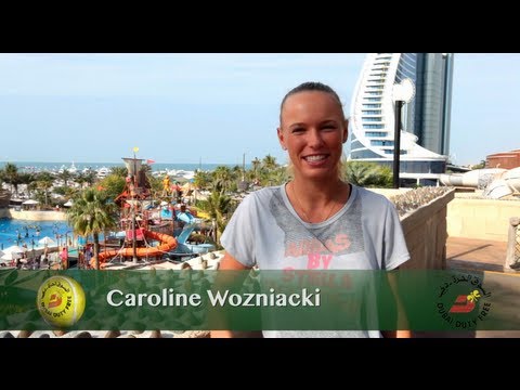 Caroline Wozniacki | Dubai Full of Surprises Travel Show | Dubai Duty Free 2013