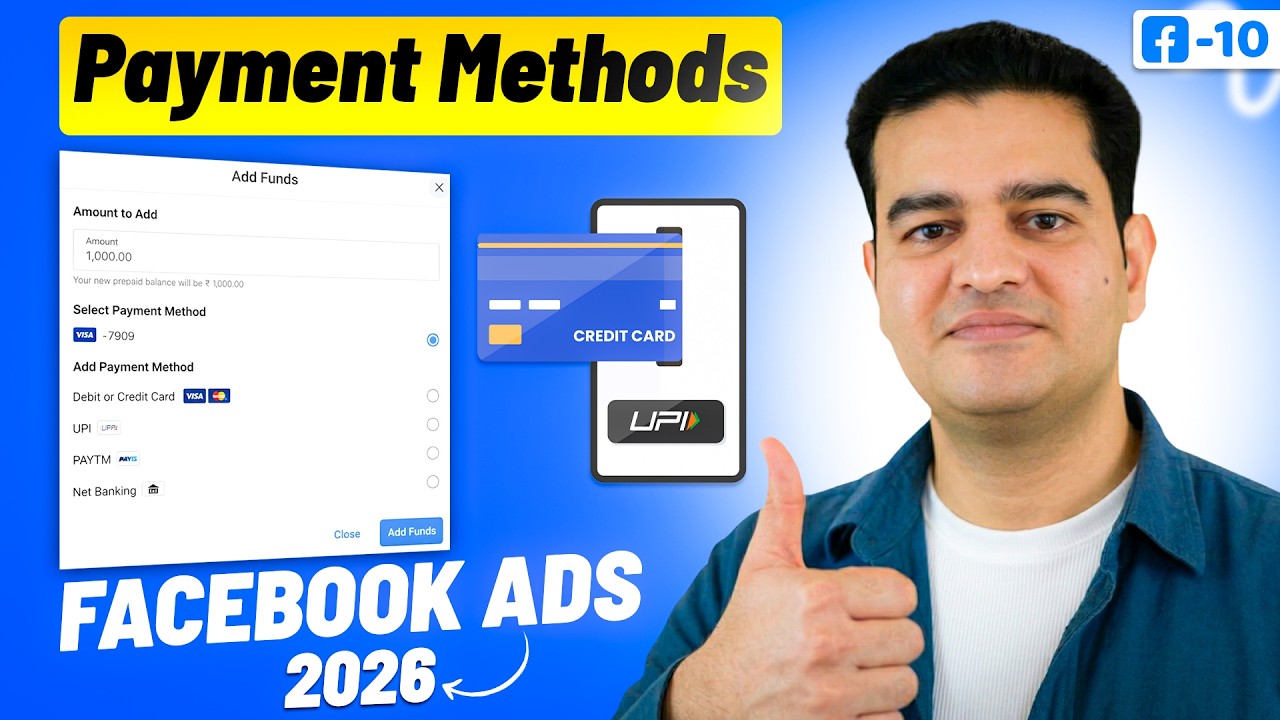 How To Add Payment In Meta Ads | Facebook Payment Method Setup Tutorial 2026 | #facebookads2026