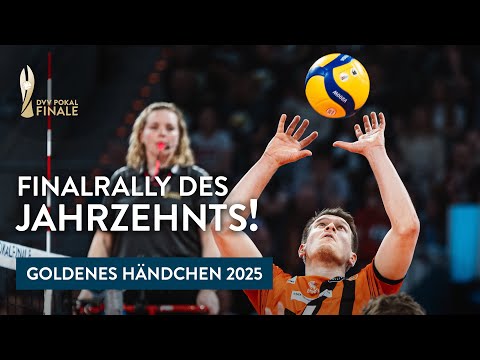 Goldenes Händchen: Final-Rally des Jahrzehnts gesucht 🎉 | DVV-Pokalfinale 2025