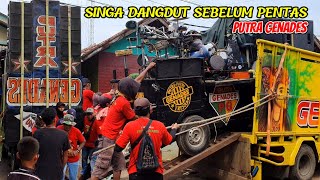 Download lagu PUTRA GENADES Sebelum Pentas ❗Singa depok dangdut mp3