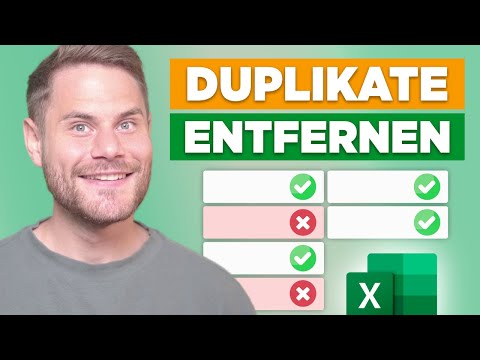 JEDE Art Duplikate in Excel zu entfernen
