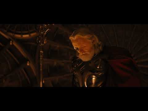 Odin shouts "HUERGHHHH" at Loki - Thor (2011)