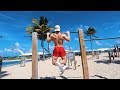 INSANE CALISTHENICS BEACH WORKOUT