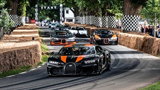 BUGATTI World Record Cars at Goodwood Festival of Speed 2022