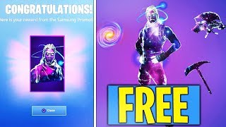 How to UNLOCK "GALAXY SKIN BUNDLE" FREE! (FREE GALAXY SKIN) - Fortnite Battle Royale