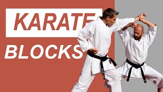 KARATE - block techniques (UKE waza)