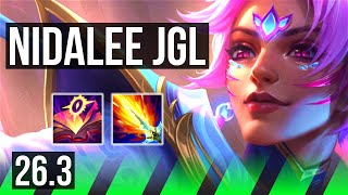 NIDALEE vs KHA'ZIX (JGL) | KR Master | 26.3