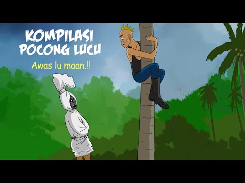 Kompilasi Kartun Pocong Lucu - Horor Terlucu