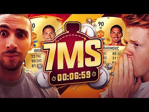 ZLATAN IBRAHIMOVIC 7 MINUTE SQUAD BUILDER!!! - FIFA 17 ULTIMATE TEAM