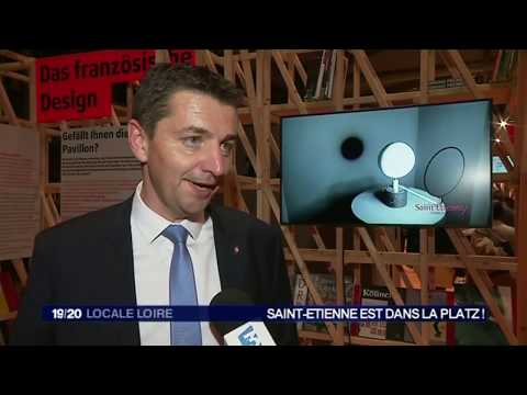 Salon Du Livre Saint Etienne JT France 3 locale Saint-Etienne 12/10 - salon du Livre Francfort 2017