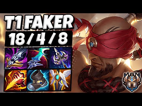 T1 Faker Lee Sin vs Nidalee [ Jungle ] Patch 12.8 Korea Challenger ✅