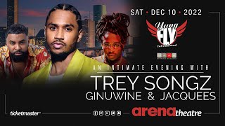 Trey Songz, Ginuwine &amp; Jacquees - Arena Theatre - Saturday, December 10th, 2022