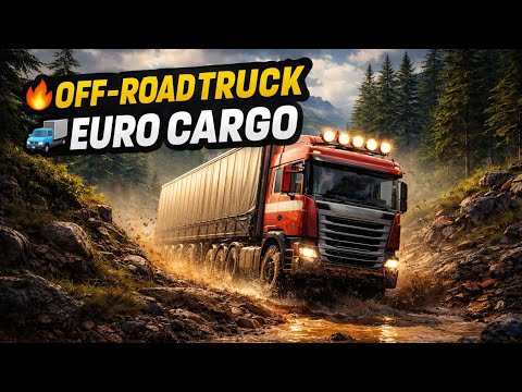 Offroad Cargo Truck Transport🚛🔥