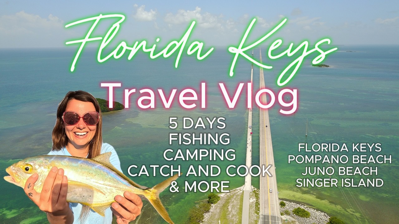Camping in the FLORIDA KEYS: The Secret Fishing Trick We Used to Catch Dinner!