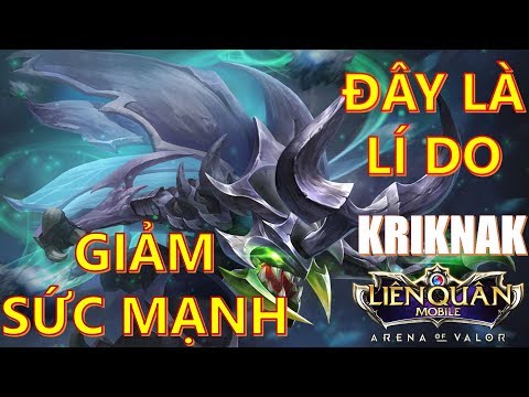 Cảm nhận bốc hơi siêu tốc khi đối mặt với KRIKNAK phong cách này Liên quân mobile