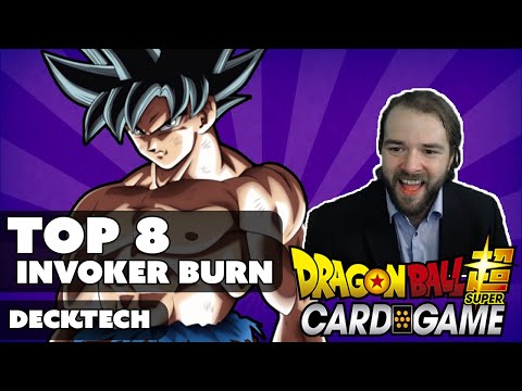 Top 8 UI Goku Invoker Burn | Decktech | DragonBall Super Card Game