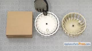 How To: Whirlpool, KitchenAid, Maytag Dryer Blower Wheel Assembly Y303836
