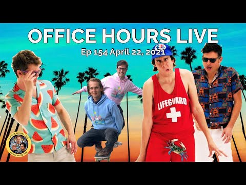 Eric Wareheim, The Sloppy Boys, Podcast But Outside on Office Hours Live (Ep 154 4/22/21)