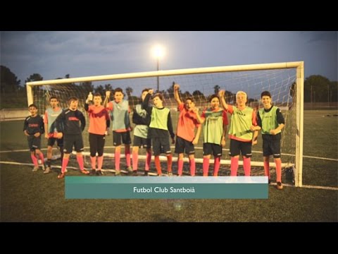Suport a la UE Santboiana del Futbol Club Santboià (Canal Ajunament Sant Boi)