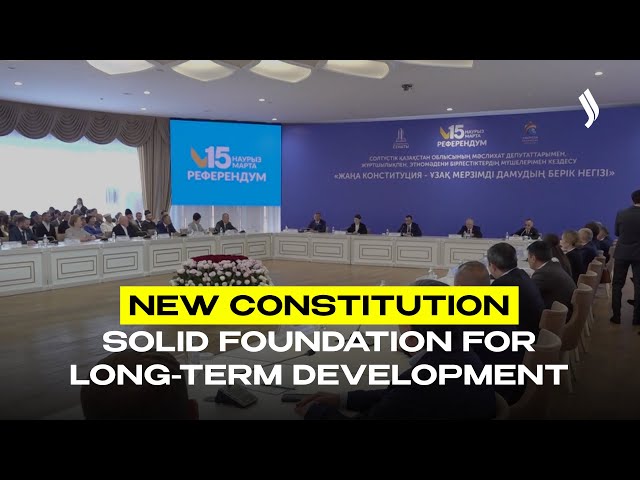 New Constitution – solid foundation for long-term development