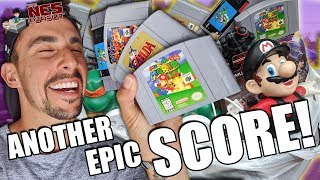 MORE Epic SCORES While Game Hunting | Updated GAME ROOM TOUR | Toys, Arcades, Consoles, Vintage Sign