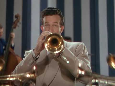 BEST FOOT FORWARD (1943) - Harry James Orchestra performs Count Basie's Two O'Clock  Jump.