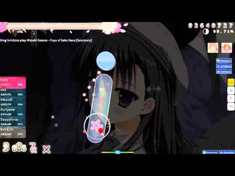 osu! hvick225 625pp Mitsuki Kotono - Fuyu ni Saku Hana [Sanctuary] DTHD