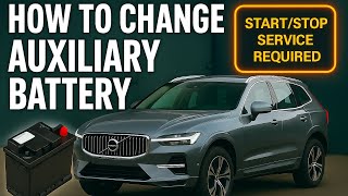 Volvo Auxiliary / Support Battery replacement XC60, XC90, V60, V90, S60, S90