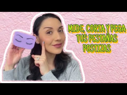 COMO MEDIR Y CORTAR PESTAÑAS POSTIZAS-Bren EsAv