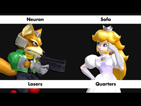 Neuron (Fox) vs Sofa (Peach) | Losers Quarters | Moonwalk Monday #41 Melee Singles
